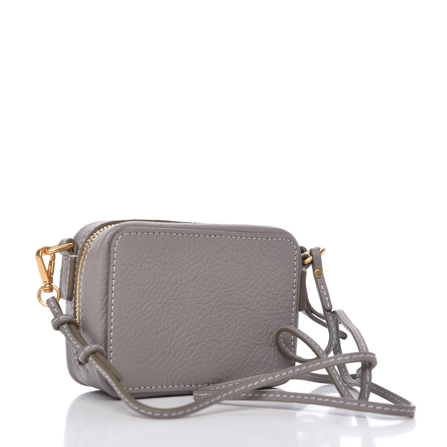 Calfskin Mini Marcie Crossbody Bag Cashmere Grey