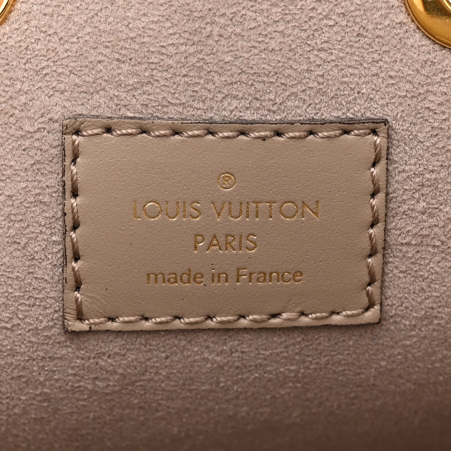 Louis Vuitton Empreinte Monogram Giant Neonoe MM Tourterelle Creme 7 of 11