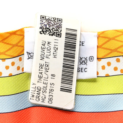 Hermes Silk Twilly Grand Theatre Nouveau Soleil 3 of 4