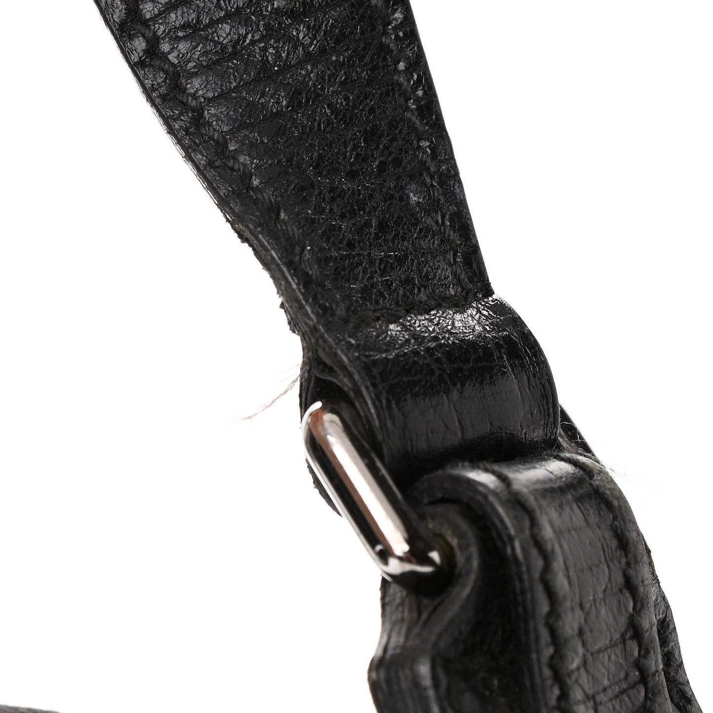 Monogram Horsebit Chain Flap Shoulder Bag Black