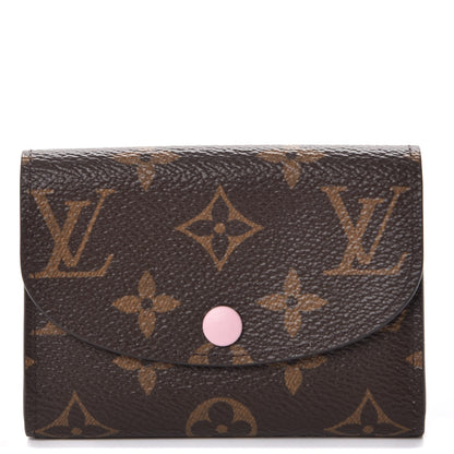 Louis Vuitton Monogram Rosalie Coin Purse Rose Ballerine 1 of 9