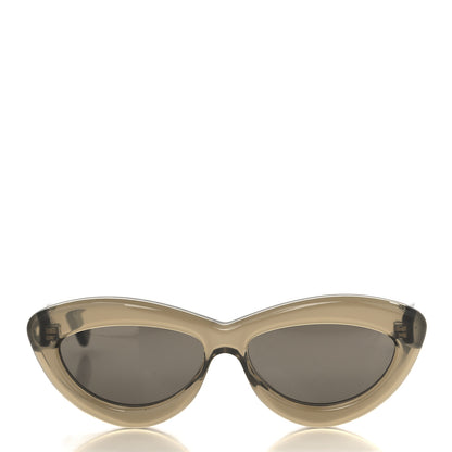 Loewe Acetate Loop Cat Eye Dawn Sunglasses LW400961 Green 2 of 7