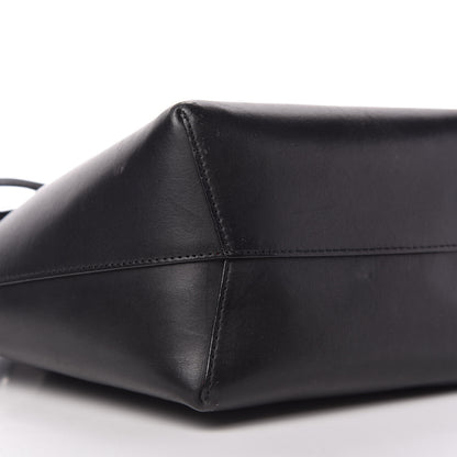 Mansur Gavriel Calfskin Mini Bucket Bag Black Flamma 6 of 8