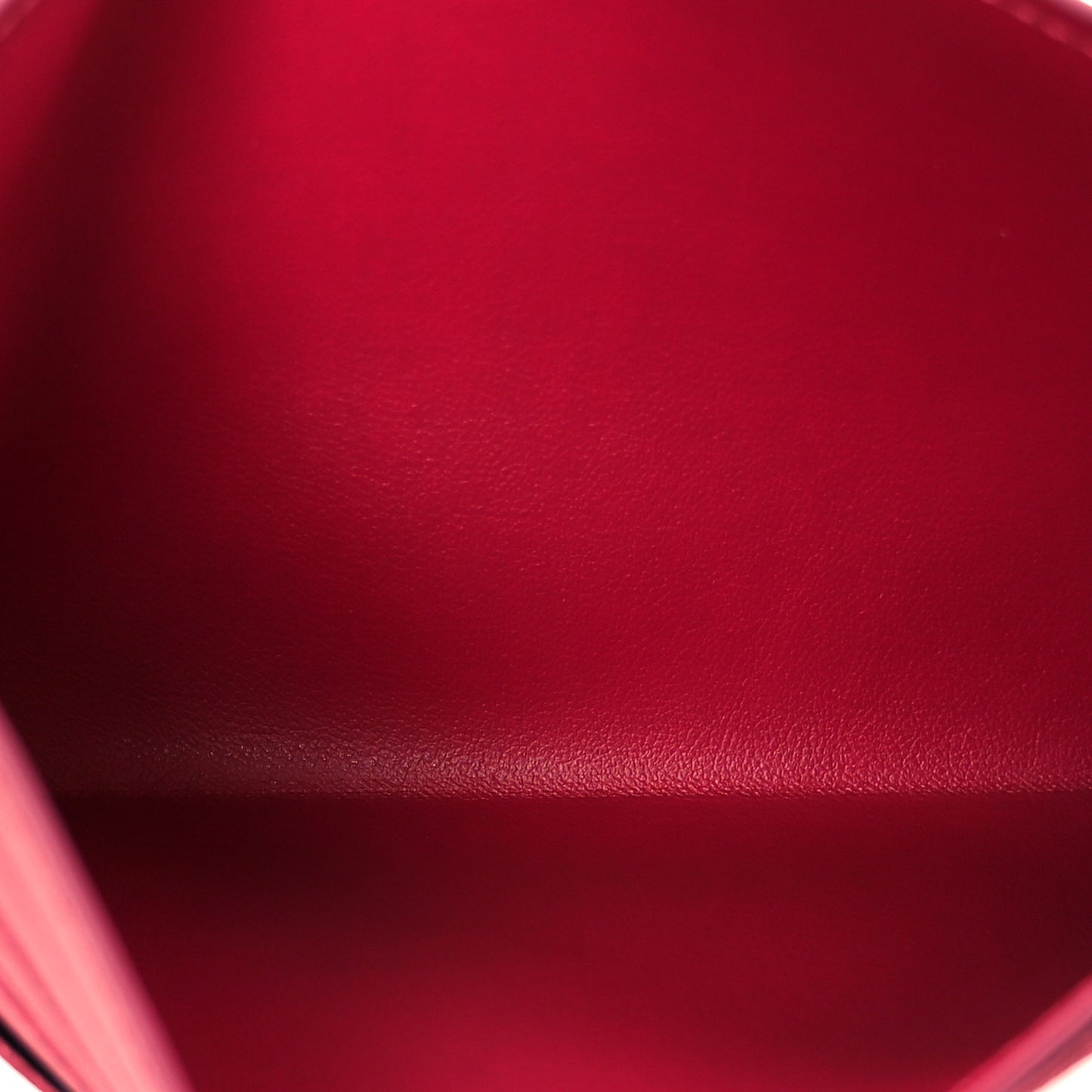 Monogram Pochette Felicie Chain Wallet Fuchsia