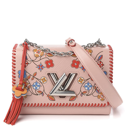 Louis Vuitton Epi Flower Twist Shoulder Bag MM Rose Ballerine 1 of 10
