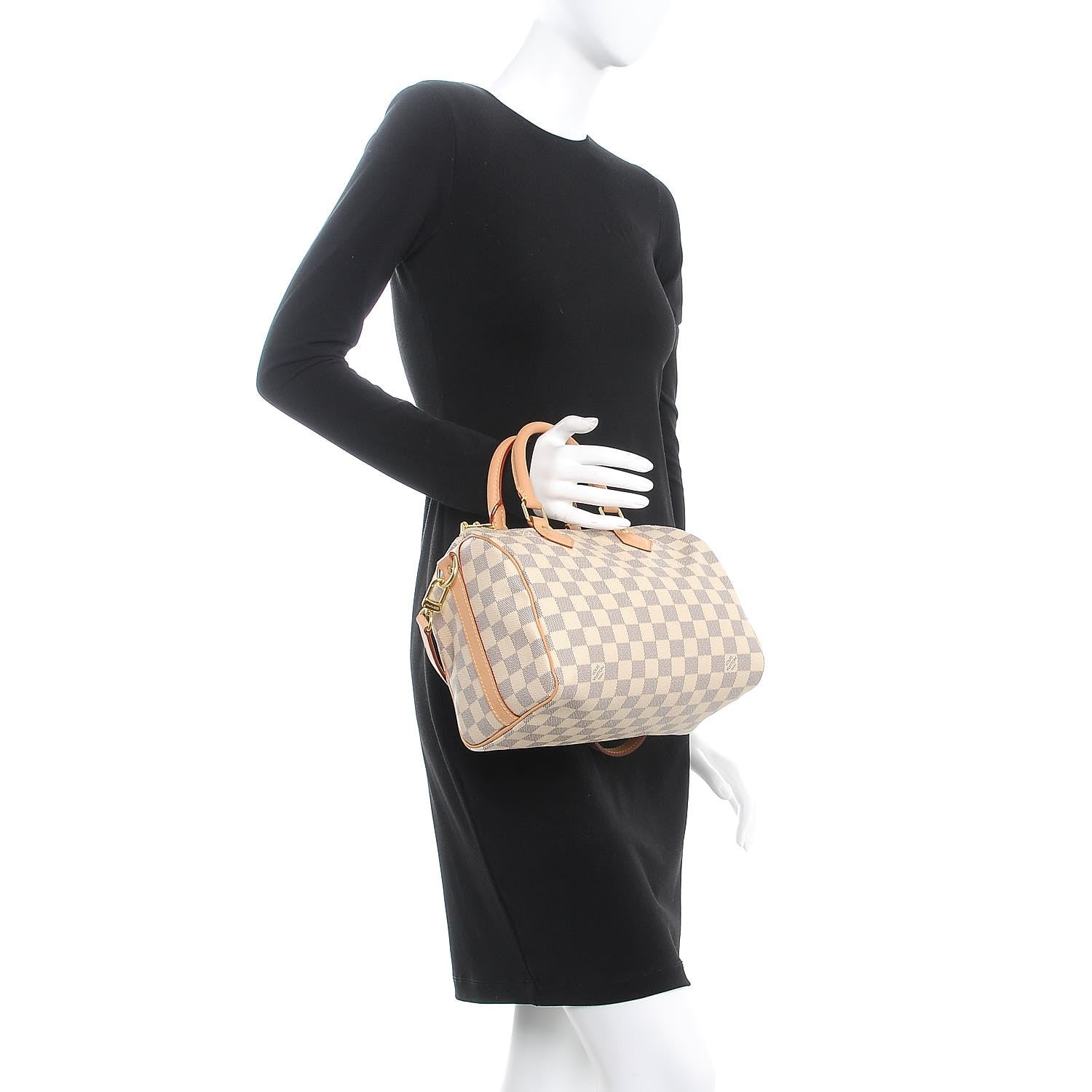 Louis Vuitton Damier Azur Speedy Bandouliere 25 3 of 11