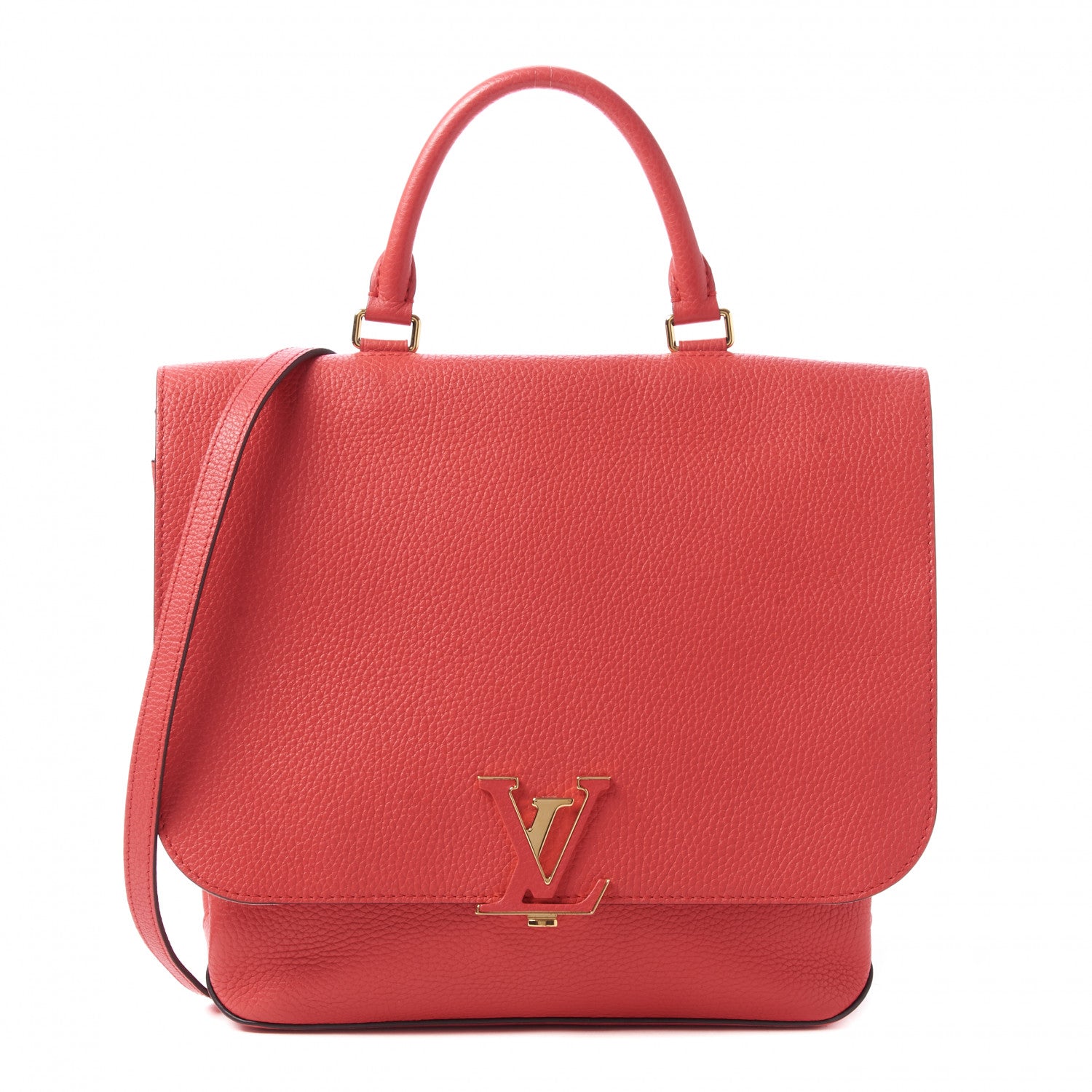 Louis Vuitton Taurillon Volta Rose Litchi 1 of 7
