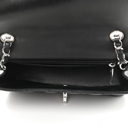 Chanel Lambskin Quilted Mini Rectangular Flap Black 5 of 11