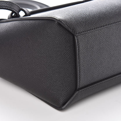 Celine Grained Calfskin Nano Belt Bag Black 9 of 10