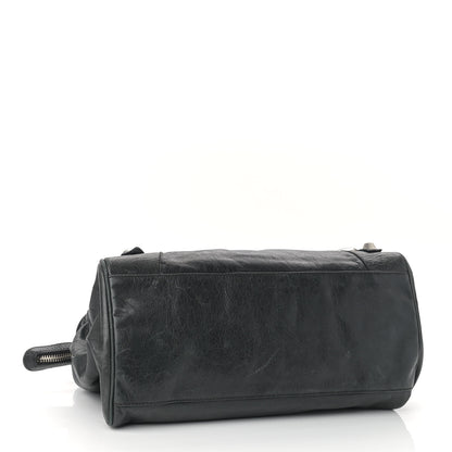 Balenciaga Agneau Giant 21 Silver Hardware Mid Day Black 4 of 13