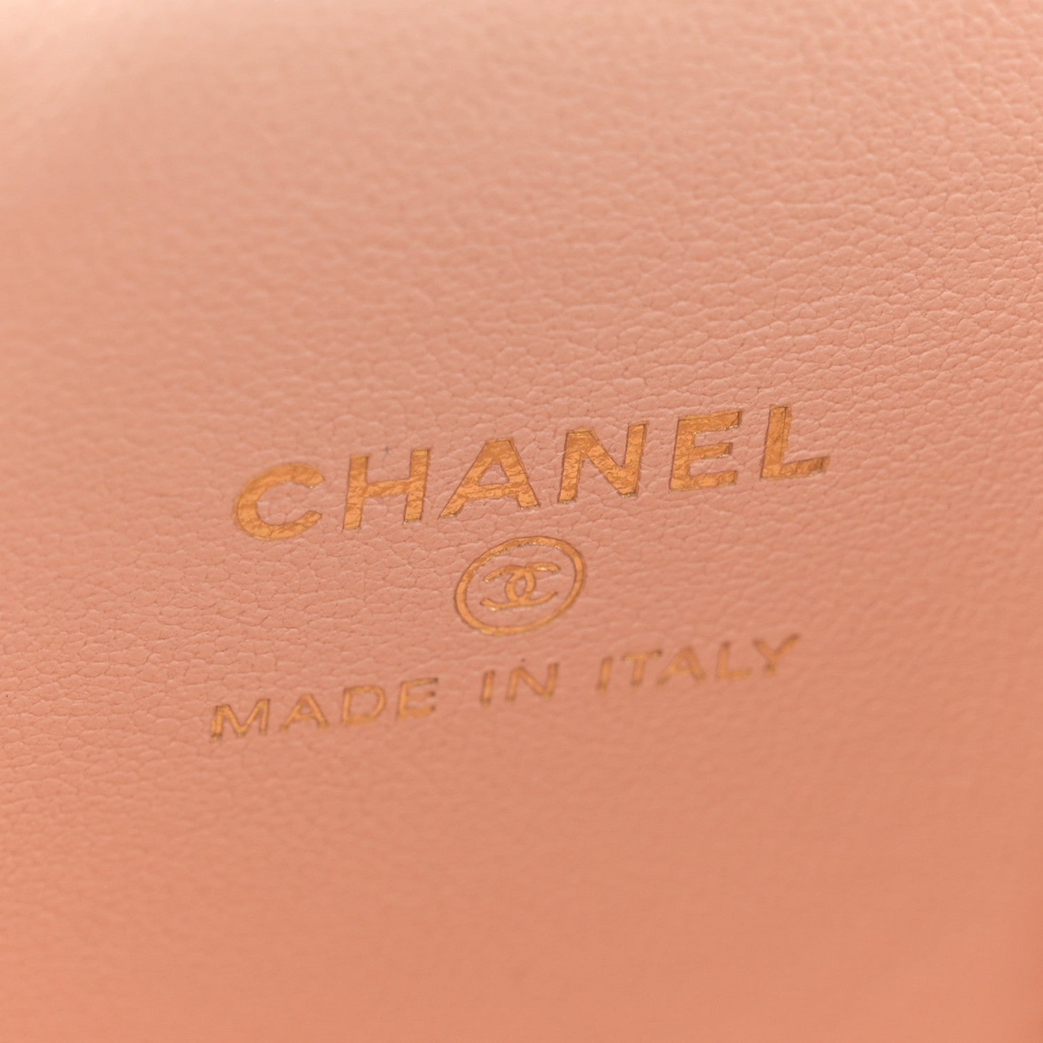 Chanel Lambskin Quilted Mini Sweet Camellia Vanity Case With Chain Beige 6 of 10