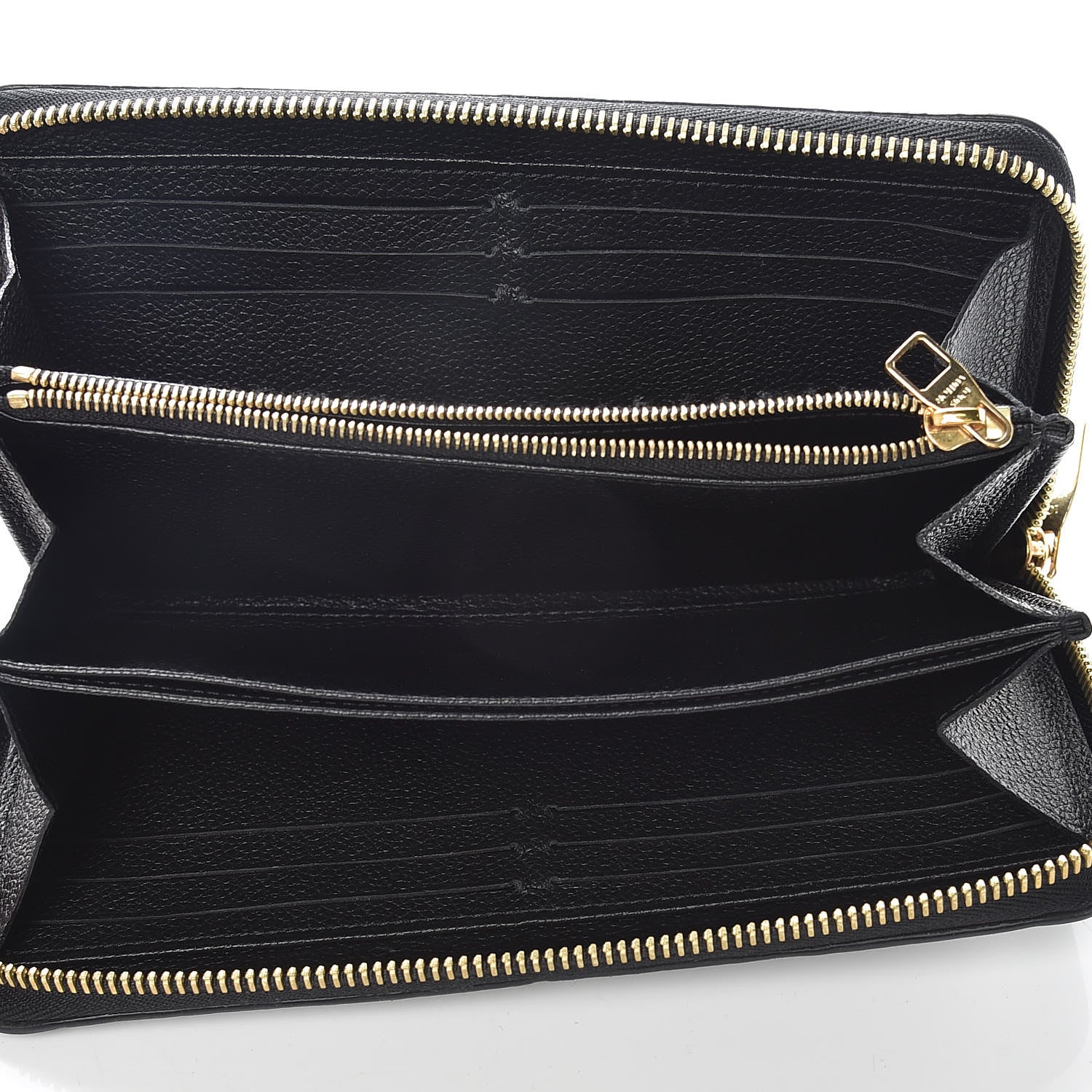 Louis Vuitton Empreinte Zippy Wallet Black 5 of 10
