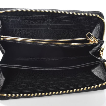 Louis Vuitton Empreinte Zippy Wallet Black 5 of 10