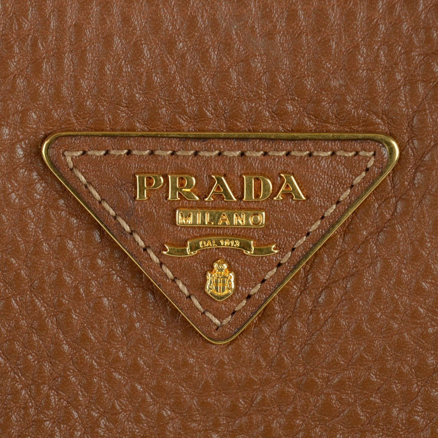 Vitello Daino Tote Caramel