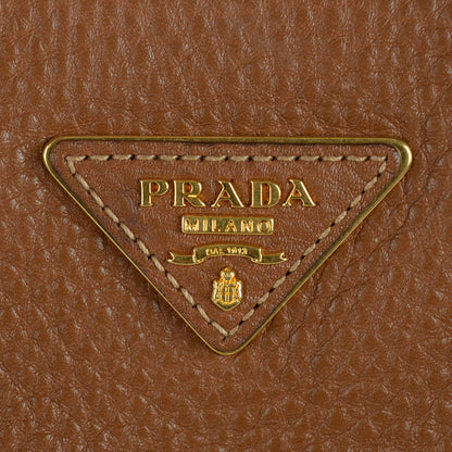 Prada Vitello Daino Tote Caramel 8 of 11