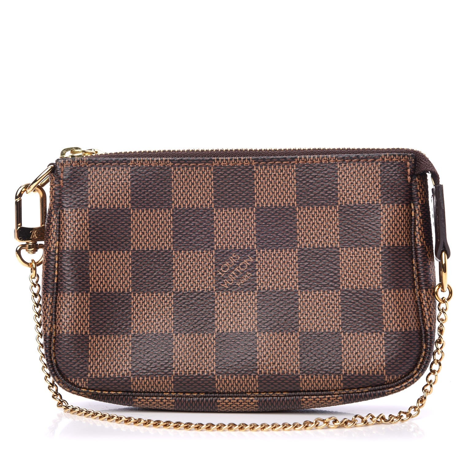 Louis Vuitton Damier Ebene Mini Pochette Accessories 1 of 8