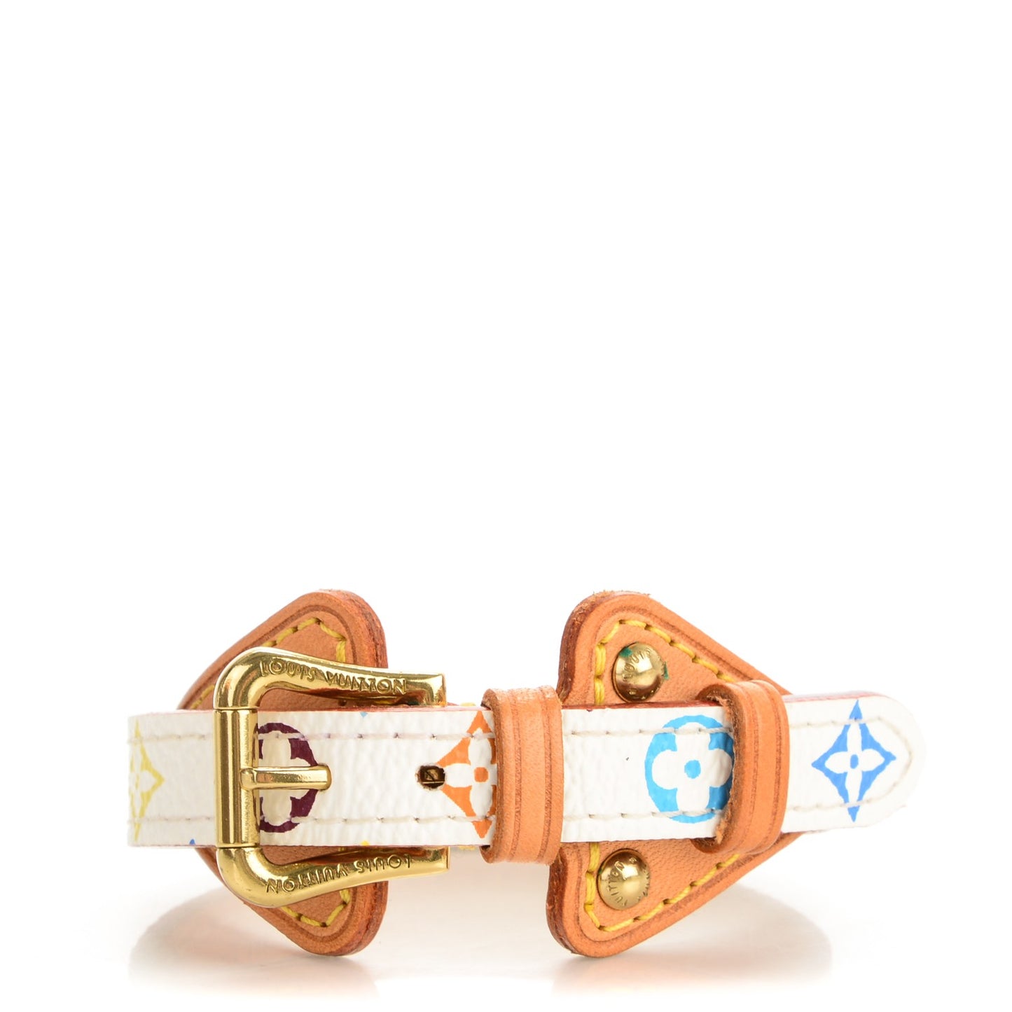 Monogram Multicolor Theda PM Bracelet White