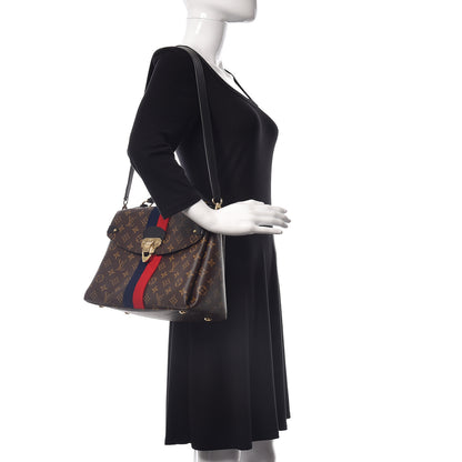 Louis Vuitton Monogram Georges MM Marine Cherry 2 of 10