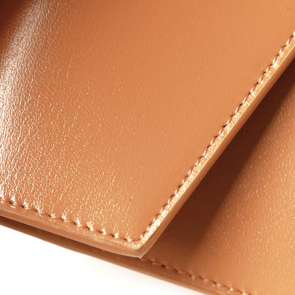 Saint Laurent Smooth Shiny Calfskin Medium Uptown Pouch Dune 12 of 12