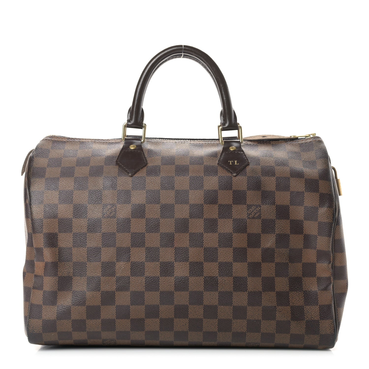 Louis Vuitton Damier Ebene Speedy 35 1 of 17