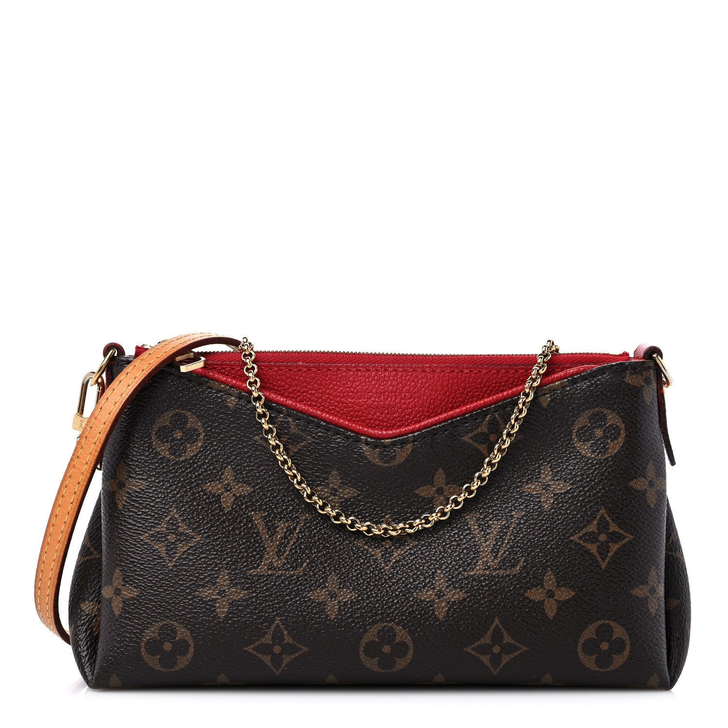 Louis Vuitton Monogram Pallas Clutch Cherry 1 of 14