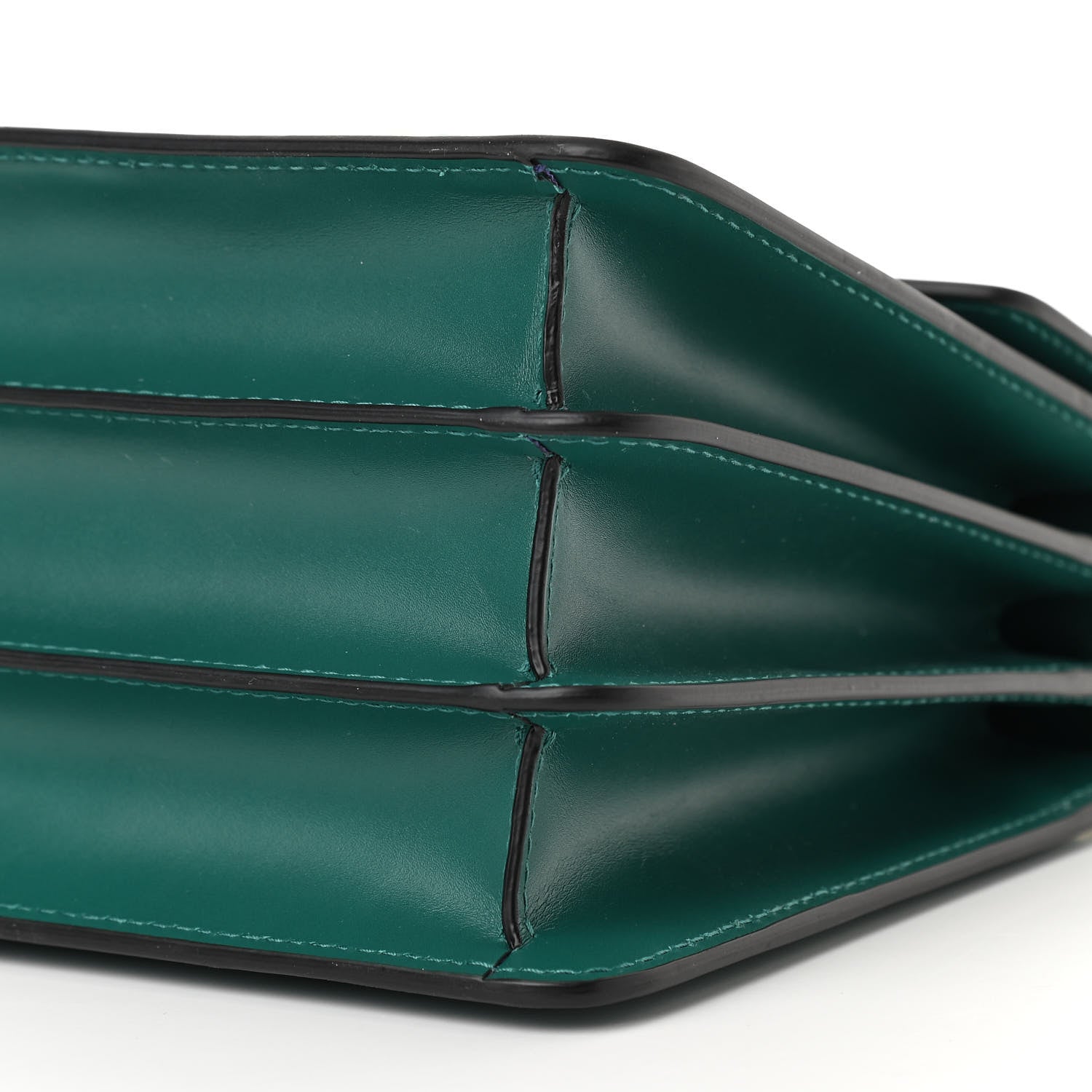 Bulgari Calfskin Serpenti Forever Top Handle Emerald Green 6 of 11
