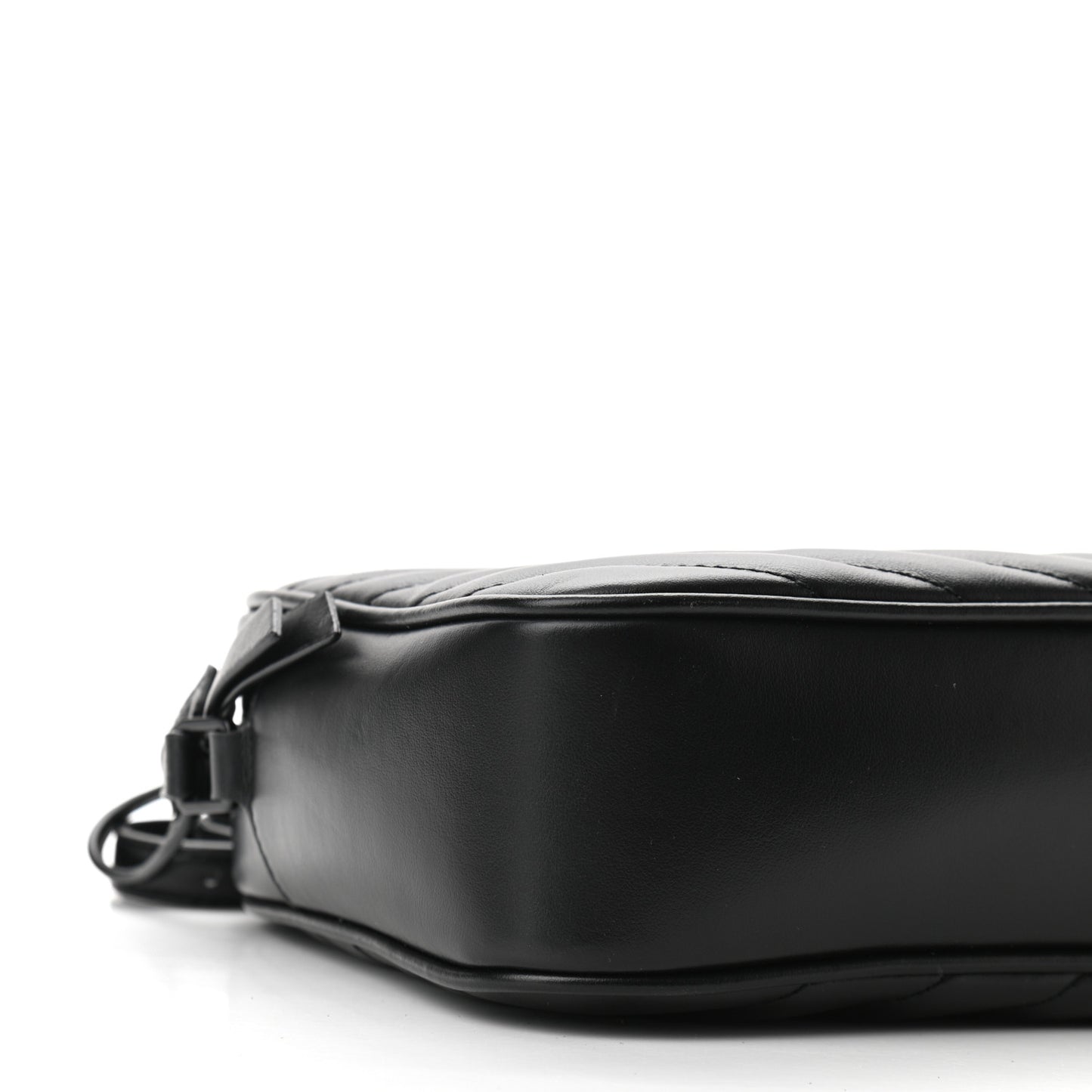 Calfskin Matelasse Monogram Lou Camera Bag Black