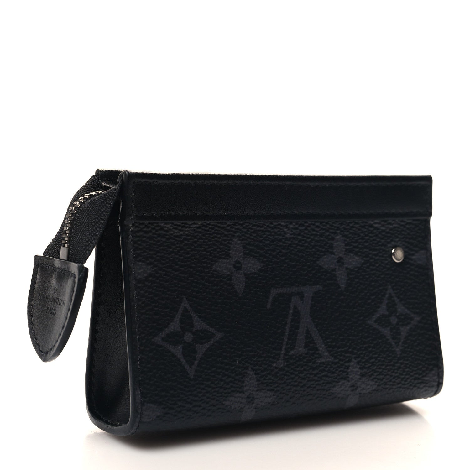 Louis Vuitton Monogram Eclipse Key Pouch Voyage 3 of 8