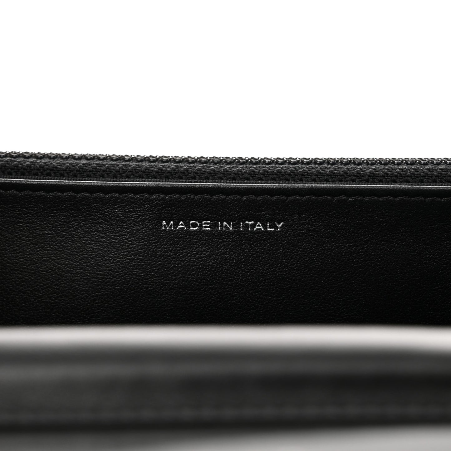 Caviar Quilted Boy Wallet On Chain WOC Black