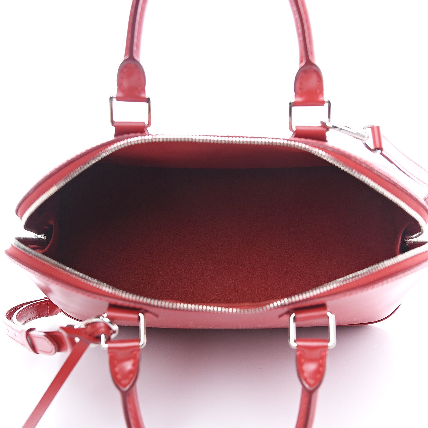 Louis Vuitton Epi Alma MM Carmine 4 of 12