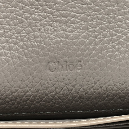 Chloe Calfskin Alphabet Long Wallet Cashmere Grey 6 of 6