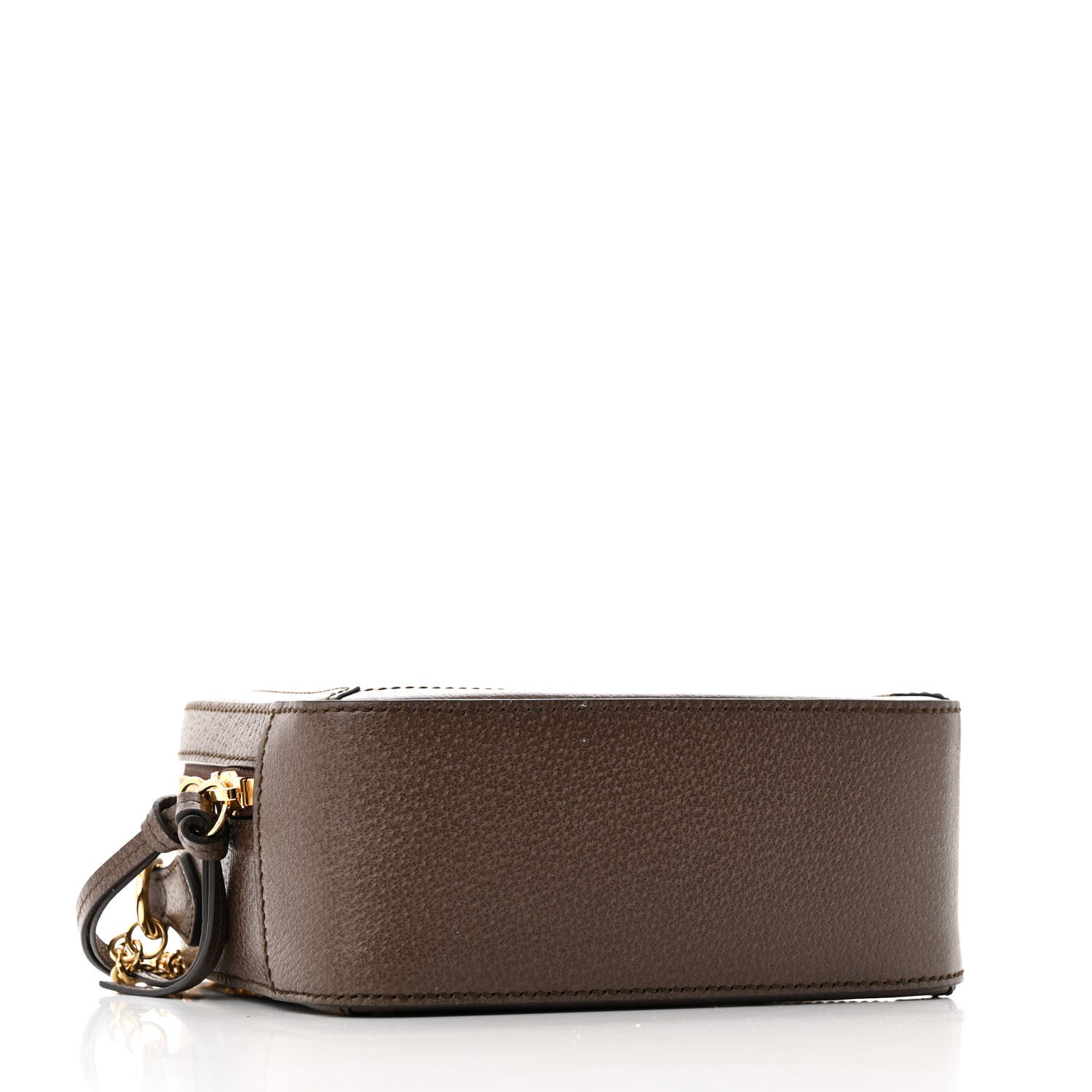 Gucci GG Supreme Monogram Mini Ophidia Top Handle Shoulder Bag Brown 4 of 13