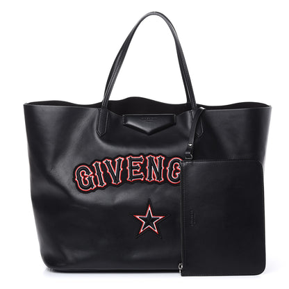 Givenchy Calfskin Gothic Large Antigona Tote Black 1 of 11