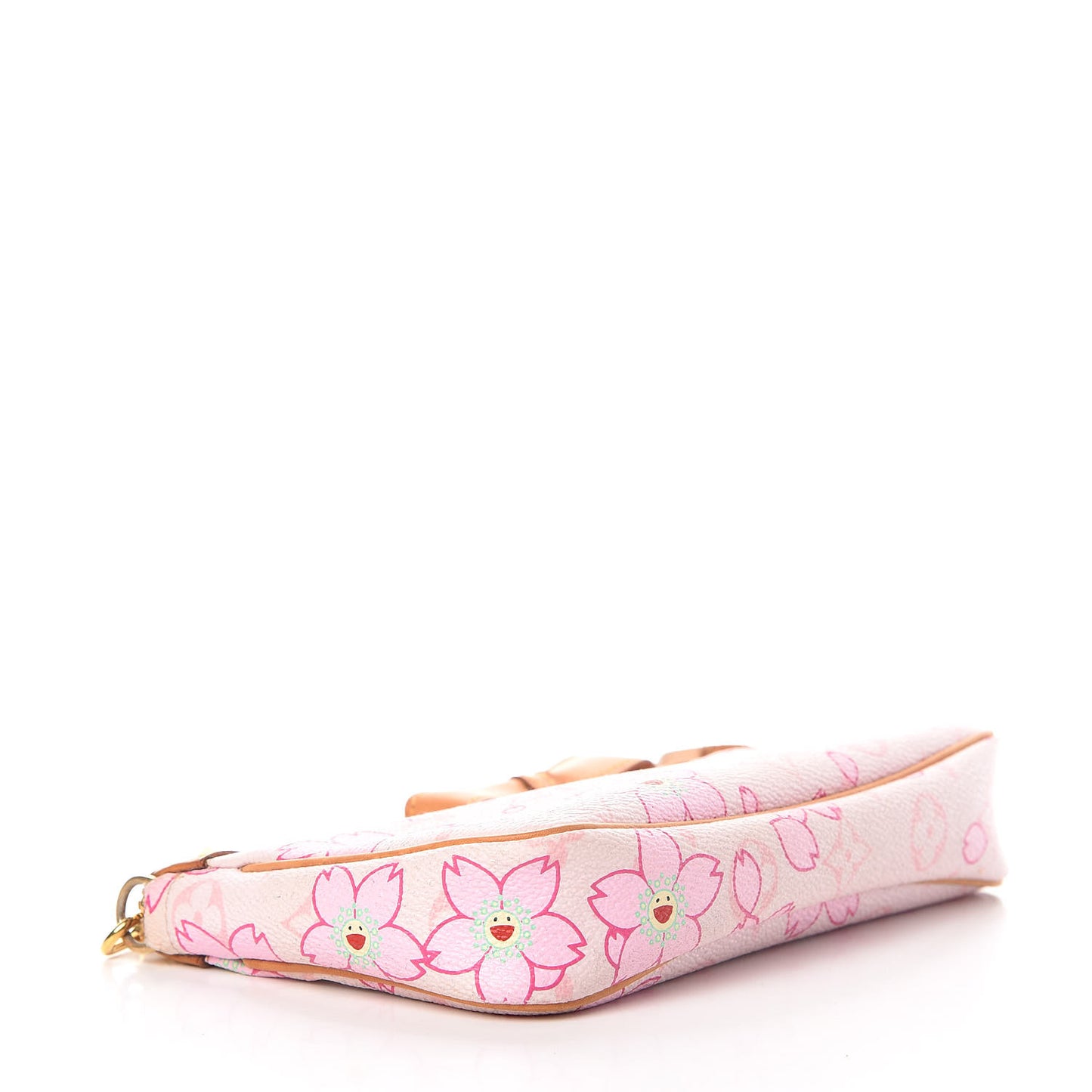Monogram Cherry Blossom Pochette Accessories Pink