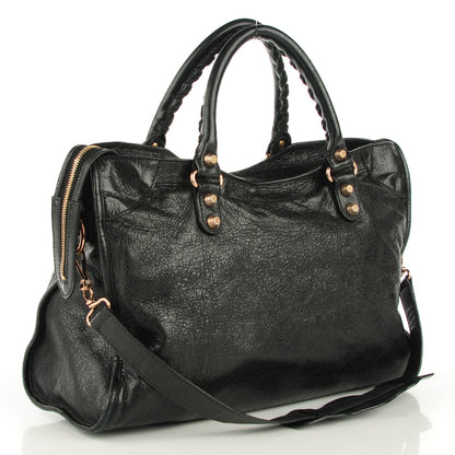 Balenciaga Agneau Giant 12 Rose Gold Hardware City Black 3 of 10