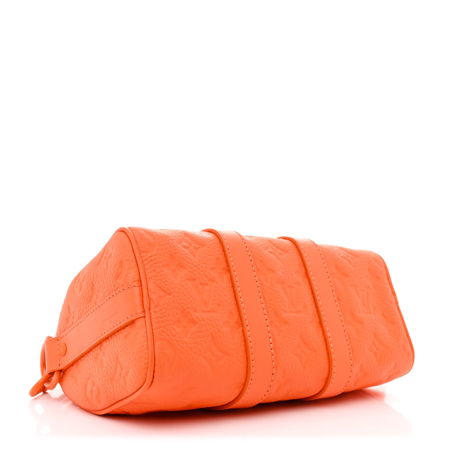 Louis Vuitton Monogram Taurillon Keepall Bandouliere 25 Orange 4 of 9