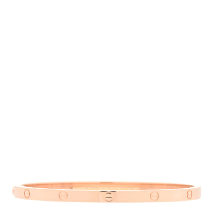 Cartier 18K Pink Gold Small LOVE Bracelet 16 2 of 6