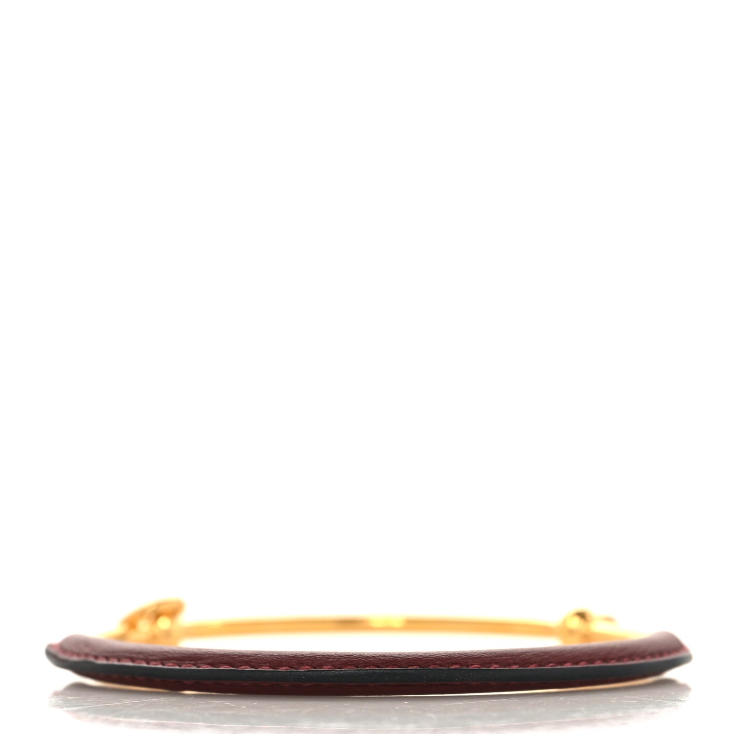 Hermes Swift Loop 2 Bracelet M Rouge Grenat 7 of 12