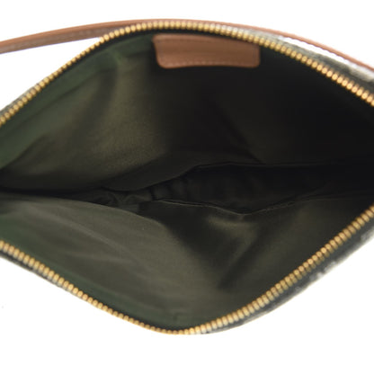 Christian Dior Monogram Mini Saddle Pochette Green 5 of 9
