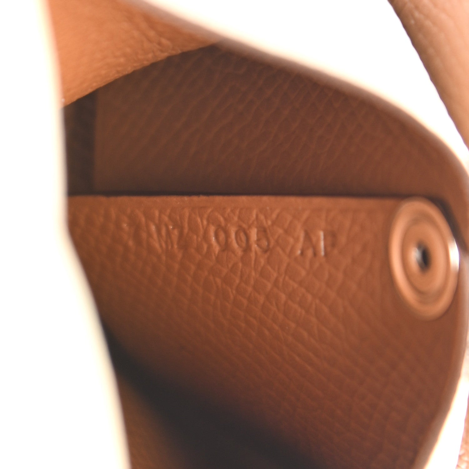 Hermes Epsom Horseshoe Verso Bastia Coin Purse Nata Gold 7 of 9