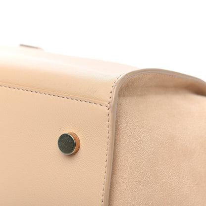 Saint Laurent Calfskin Small Monogram Downtown Cabas Nude Powder 9 of 11