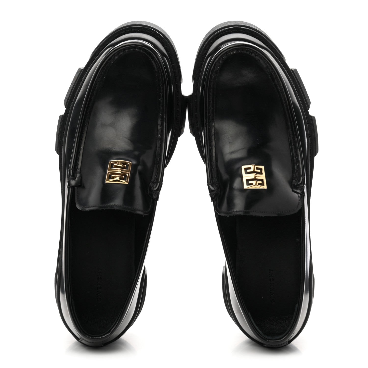 Givenchy Calfskin Terra Moccassins 39 Black 2 of 10