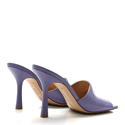 Bottega Veneta Lambskin Stretch Mule Sandals 37 Lavender 4 of 10
