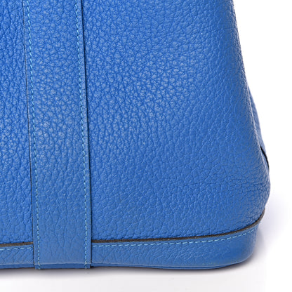 Hermes Vache Country Garden Party 30 TPM Bleu Hydra 13 of 14