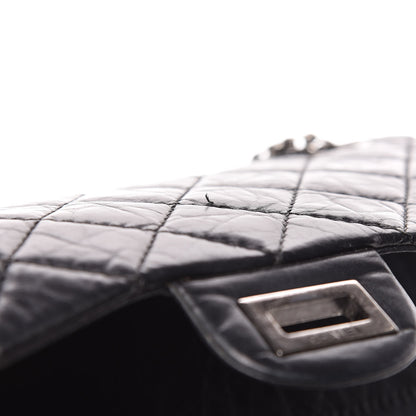 Chanel Aged Calfskin Quilted 2.55 Reissue 226 Flap Black 10 of 13