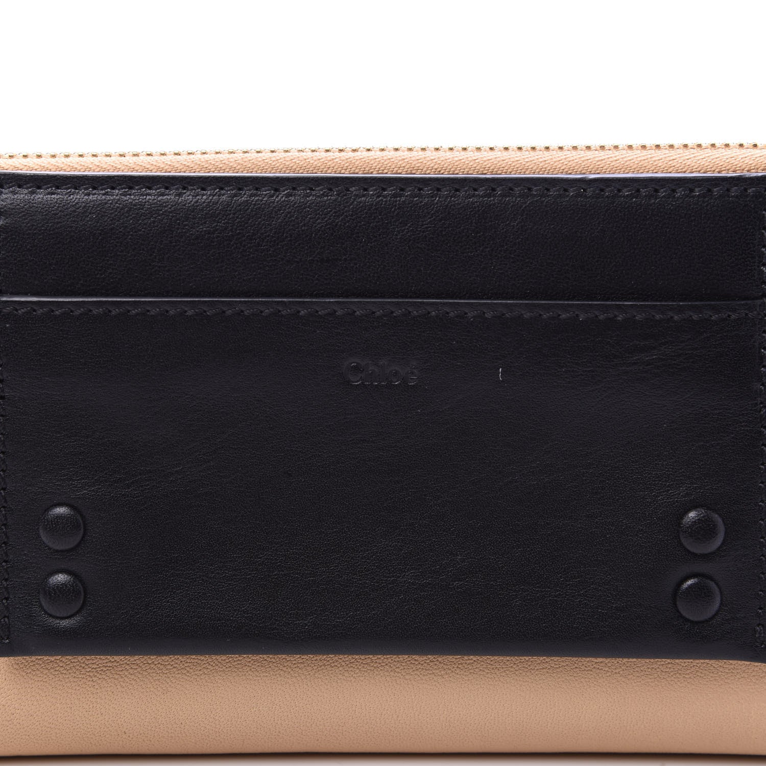 Chloe Calfskin Alice Wallet Anemone Pink Black 9 of 10