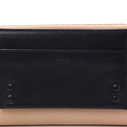 Chloe Calfskin Alice Wallet Anemone Pink Black 9 of 10