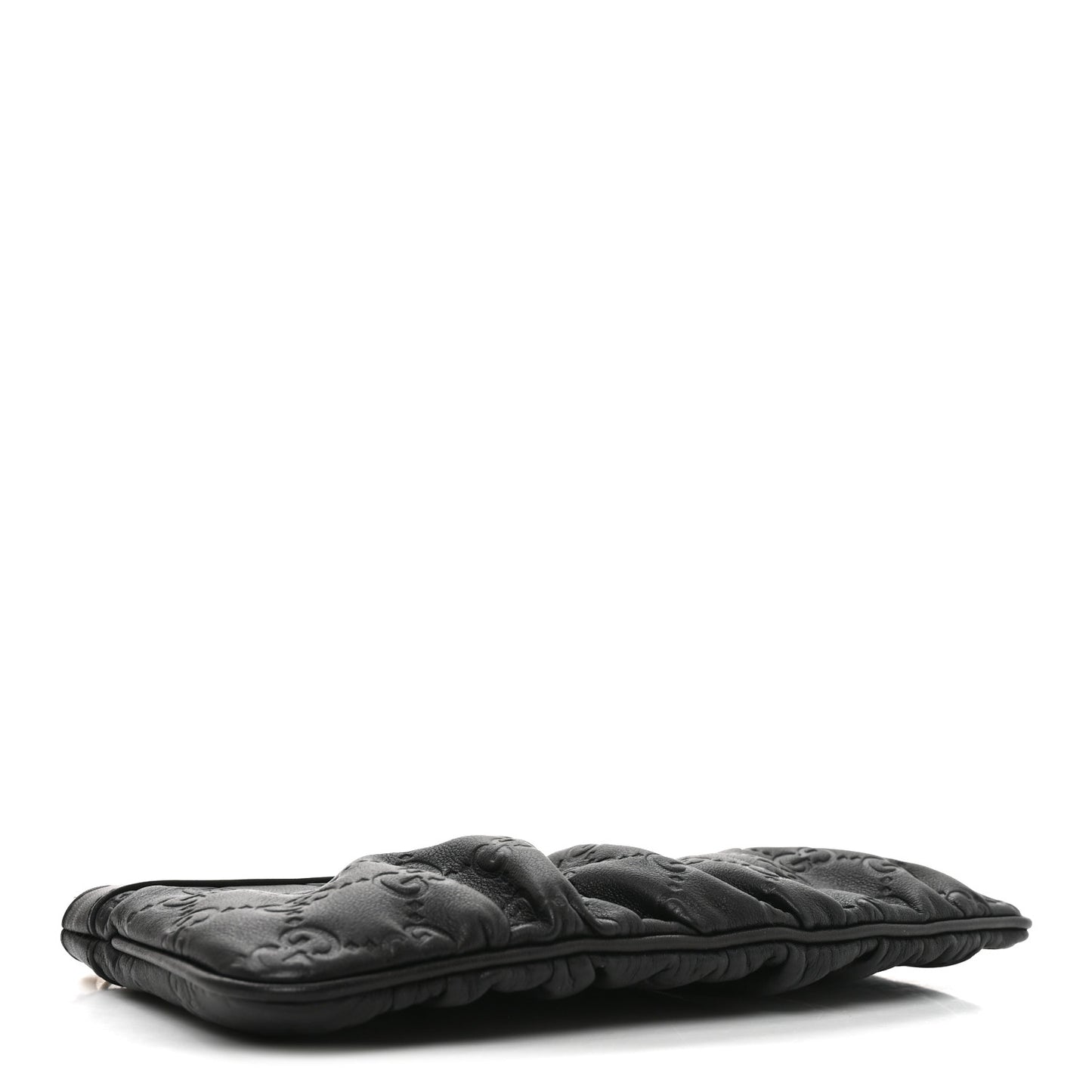 Guccissima Signature New Britt Wristlet Black