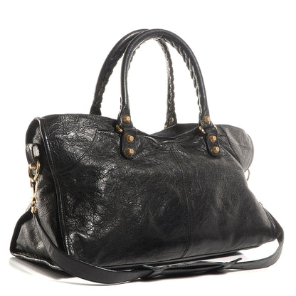 Balenciaga Agneau Giant 12 Gold Hardware Part Time Black 3 of 11