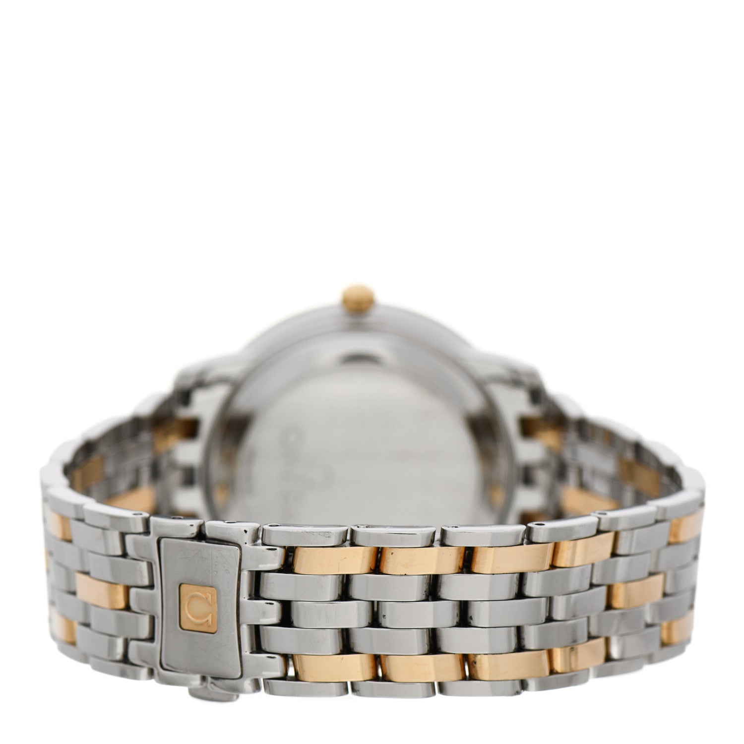 Omega Stainless Steel 18k Yellow Gold 35mm De Ville Chronometer Automatic Watch 168.1050 3 of 5